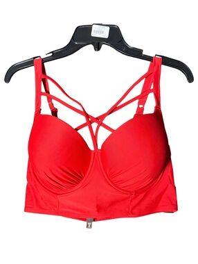NWT Strappy Torrid Bikini Swim Top 2 D/DD
